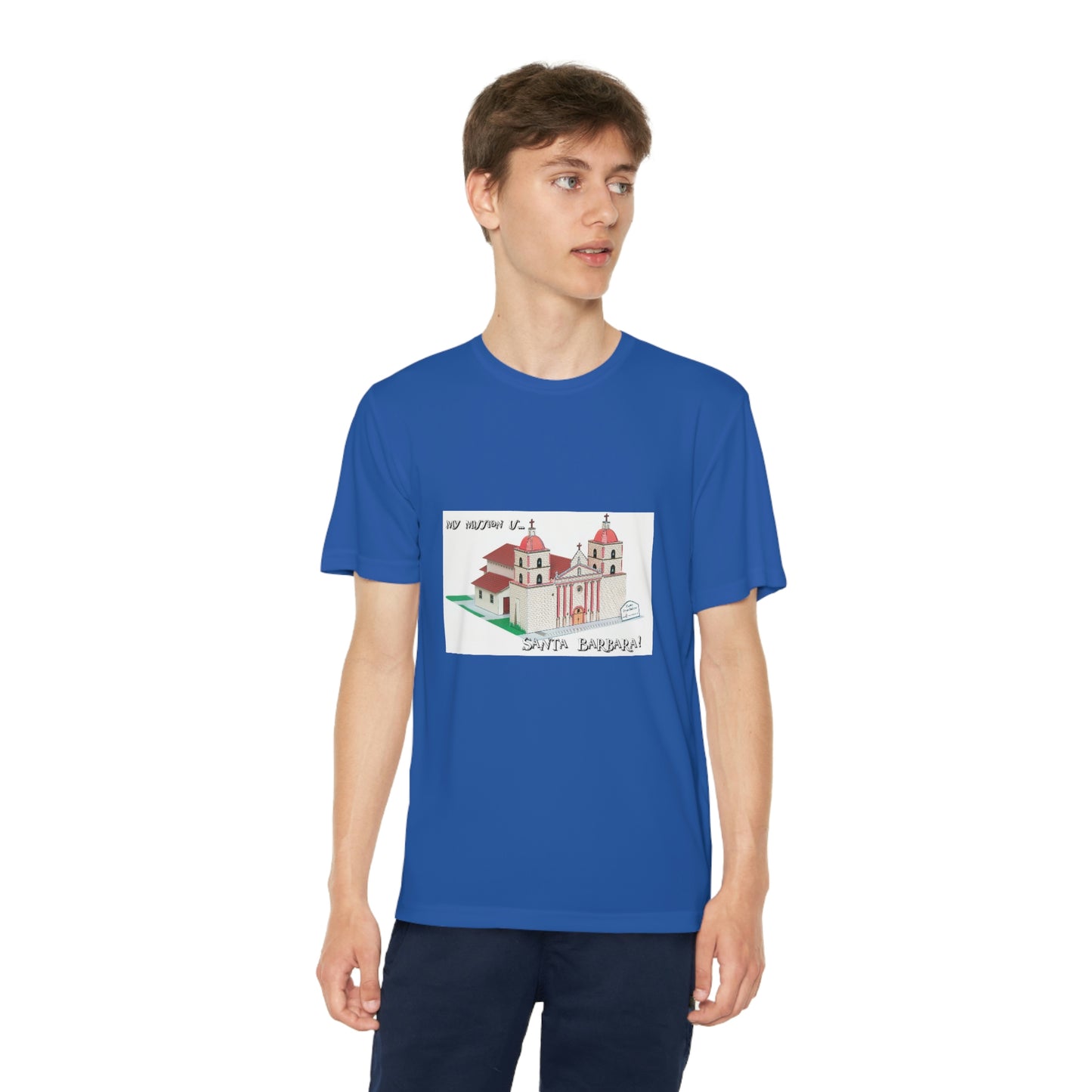 California Mission Santa Barbara T-Shirt